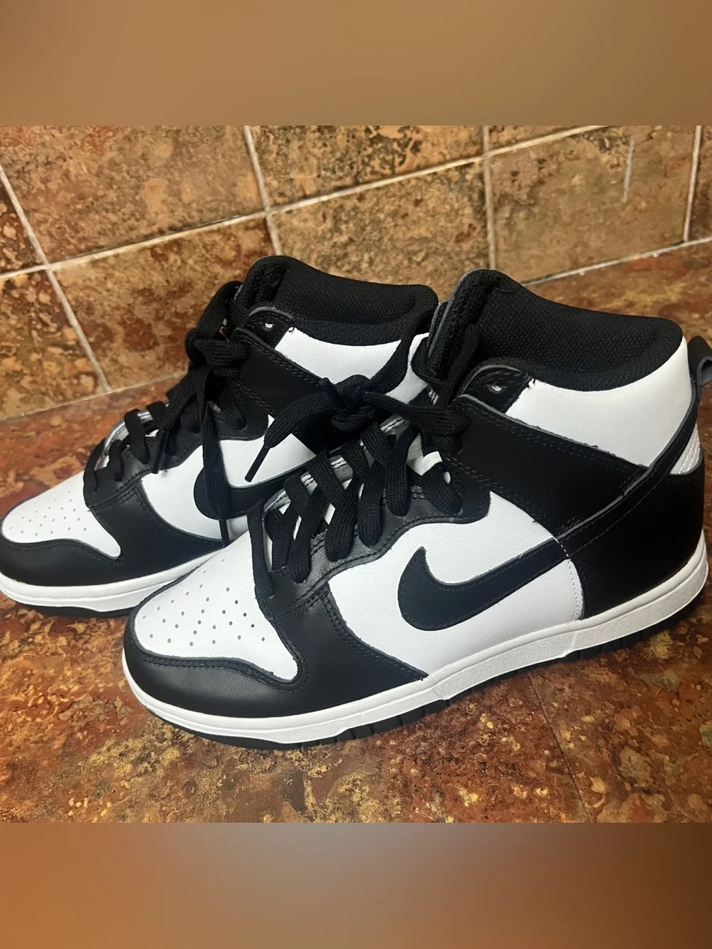 Nike Panda Dunks High-Top Sneakers